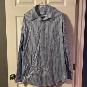 Joseph and Feiss mens button down dress shirt 17 (36/37) TALL. Great condition